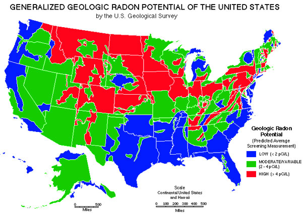 radon test methods